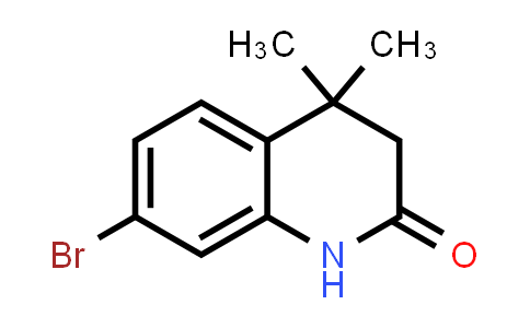 CAS No. 185316-44-3, 7-Bromo-4,4-dimethyl-1,3-dihydroquinolin-2-one