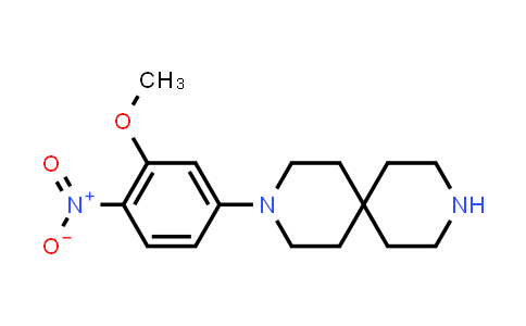 CAS No. 1854943-72-8, 3-(3-Methoxy-4-nitrophenyl)-3,9-diazaspiro[5.5]undecane