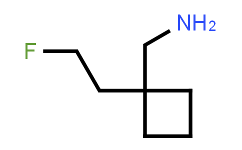 CAS No. 1855705-69-9, [1-(2-Fluoroethyl)cyclobutyl]methanamine