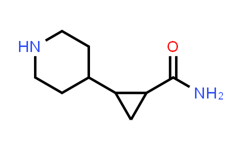 CAS No. 1856210-75-7, 2-(Piperidin-4-yl)cyclopropane-1-carboxamide