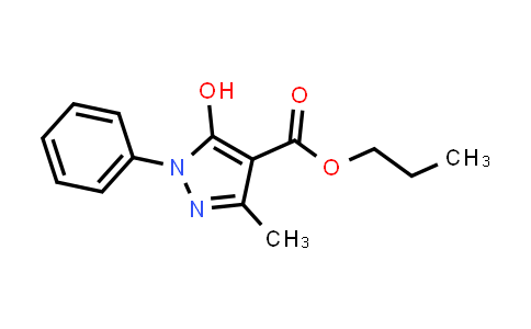 CAS No. 1858241-48-1, 1H-Pyrazole-4-carboxylic acid, 5-hydroxy-3-methyl-1-phenyl-, propyl ester