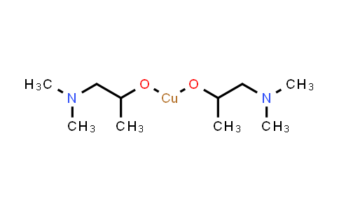 CAS No. 185827-91-2, Bis(dimethylamino-2-propoxy)copper(II)