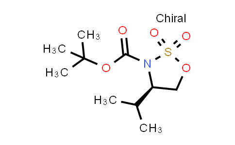 CAS No. 1858273-22-9, (R)-3-Boc-4-isopropyl-2,2-dioxo-[1,2,3]oxathiazolidine