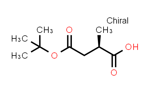 CAS No. 185836-75-3, (R)-4-(tert-Butoxy)-2-methyl-4-oxobutanoic acid