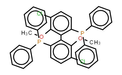 CAS No. 185913-98-8, (S)-(-)-5,5'-Dichloro-6,6'-dimethoxy-2,2'-bis(diphenylphosphino)-1,1'-biphenyl