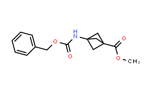 CAS No. 1859134-50-1, Methyl 3-(((benzyloxy)carbonyl)amino)bicyclo[1.1.1]pentane-1-carboxylate