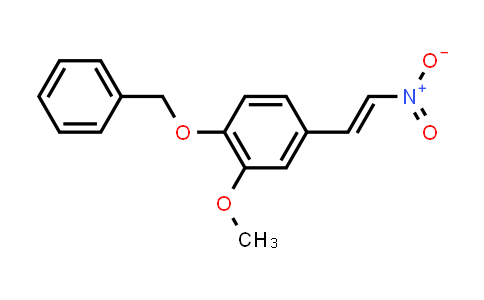 CAS No. 1860-56-6, 1-(Benzyloxy)-2-methoxy-4-(2-nitrovinyl)benzene