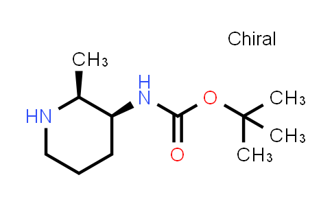 CAS No. 1860012-45-8, tert-Butyl N-[(2S,3S)-2-methylpiperidin-3-yl]carbamate