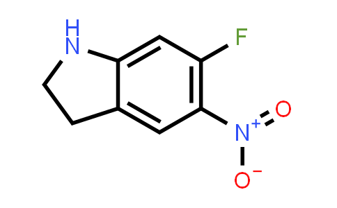 CAS No. 1860028-18-7, 6-Fluoro-5-nitro-2,3-dihydro-1H-indole