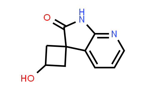CAS No. 1860028-21-2, 3-Hydroxy-1',2'-dihydrospiro[cyclobutane-1,3'-pyrrolo[2,3-b]pyridine]-2'-one