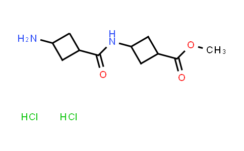 CAS No. 1860028-26-7, Methyl 3-[(3-aminocyclobutanecarbonyl)amino]cyclobutanecarboxylate dihydrochloride