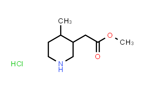 CAS No. 1860028-39-2, Methyl 2-(4-methylpiperidin-3-yl)acetate hydrochloride