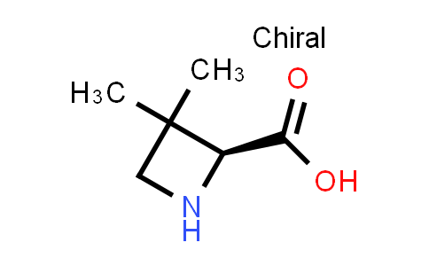 CAS No. 1860033-50-6, (S)-3,3-dimethylazetidine-2-carboxylic acid
