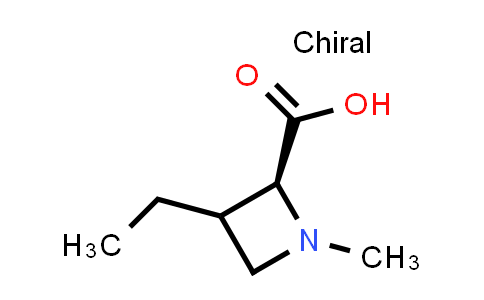 CAS No. 1860067-55-5, (2S)-3-ethyl-1-methylazetidine-2-carboxylic acid
