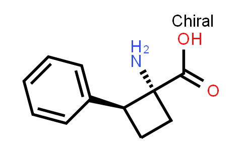 CAS No. 18608-67-8, (1R,2S)-rel-1-amino-2-phenylcyclobutanecarboxylic acid
