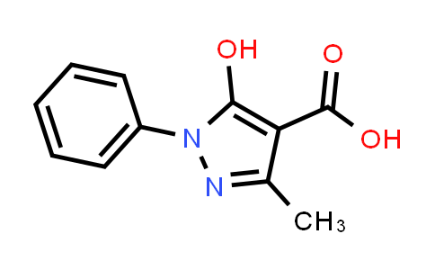 CAS No. 186130-62-1, 5-Hydroxy-3-methyl-1-phenyl-1H-pyrazole-4-carboxylic acid