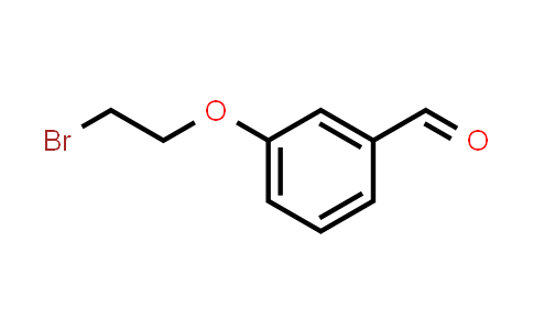 CAS No. 186191-19-5, 3-(2-Bromoethoxy)benzaldehyde