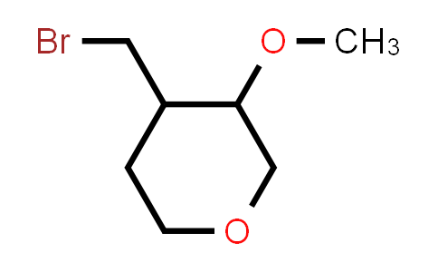CAS No. 1862013-12-4, 4-(Bromomethyl)-3-methoxytetrahydro-2H-pyran