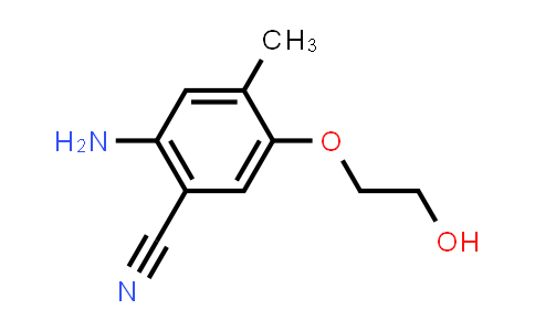 1862604-79-2 | Benzonitrile, 2-amino-5-(2-hydroxyethoxy)-4-methyl-