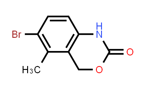 CAS No. 186267-76-5, 6-Bromo-5-methyl-1,4-dihydro-2H-benzo[d][1,3]oxazin-2-one