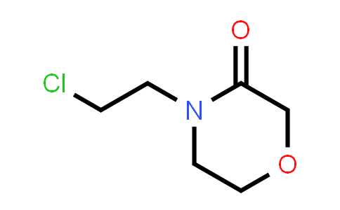 CAS No. 186294-84-8, 4-(2-Chloroethyl)morpholin-3-one