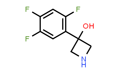 CAS No. 1862993-82-5, 3-(2,4,5-Trifluorophenyl)azetidin-3-ol