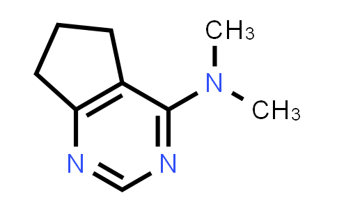 CAS No. 1863319-16-7, N,N-dimethyl-5H,6H,7H-cyclopenta[d]pyrimidin-4-amine