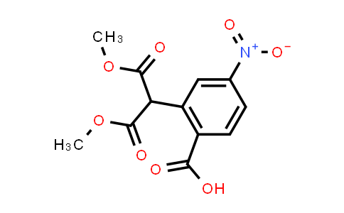 CAS No. 186390-71-6, 2-(1,3-Dimethoxy-1,3-dioxopropan-2-yl)-4-nitrobenzoic acid