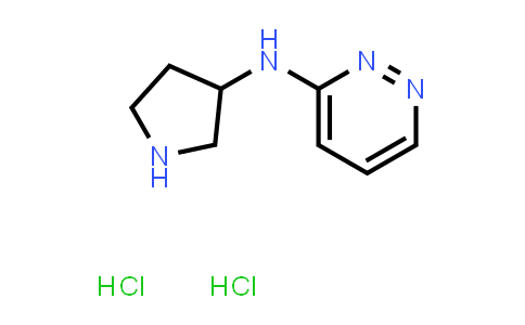 CAS No. 1864014-31-2, N-(Pyrrolidin-3-yl)pyridazin-3-amine dihydrochloride