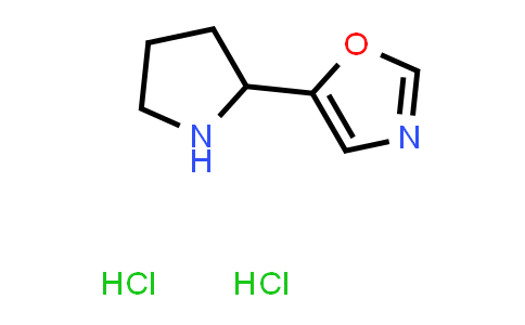 CAS No. 1864014-35-6, 5-(Pyrrolidin-2-yl)-1,3-oxazole dihydrochloride