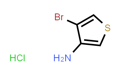 CAS No. 1864015-49-5, 4-Bromothiophen-3-amine hydrochloride