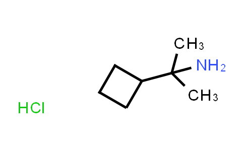 CAS No. 1864058-17-2, 2-Cyclobutylpropan-2-amine hydrochloride
