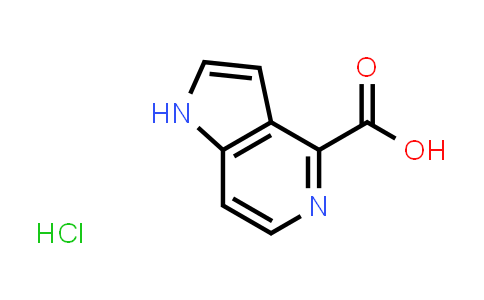 CAS No. 1864063-95-5, 1H-Pyrrolo[3,2-c]pyridine-4-carboxylic acid, hydrochloride (1:1)