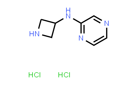 CAS No. 1864074-90-7, N-(Azetidin-3-yl)pyrazin-2-amine dihydrochloride