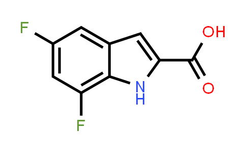 CAS No. 186432-20-2, 5,7-Difluoro-1H-indole-2-carboxylic acid