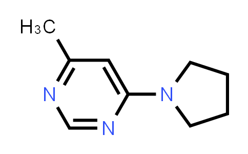 CAS No. 1864394-68-2, 4-Methyl-6-(pyrrolidin-1-yl)pyrimidine