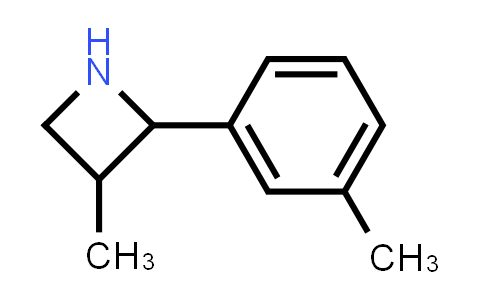CAS No. 1864472-00-3, Azetidine, 3-methyl-2-(3-methylphenyl)-