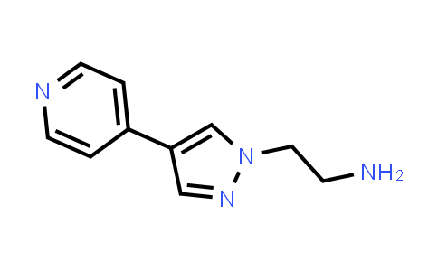 CAS No. 1864555-50-9, 2-(4-(Pyridin-4-yl)-1H-pyrazol-1-yl)ethan-1-amine
