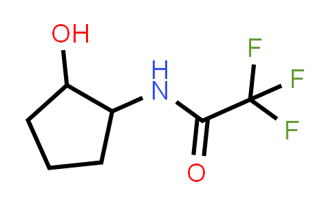 CAS No. 1864724-99-1, 2,2,2-Trifluoro-N-(2-hydroxycyclopentyl)acetamide