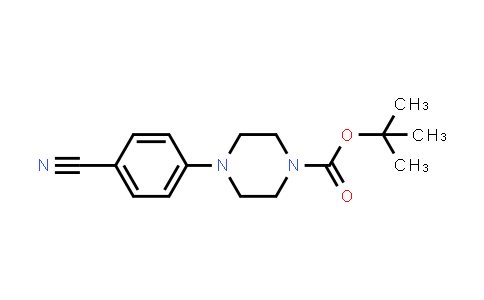CAS No. 186650-98-6, tert-Butyl 4-(4-cyanophenyl)piperazine-1-carboxylate