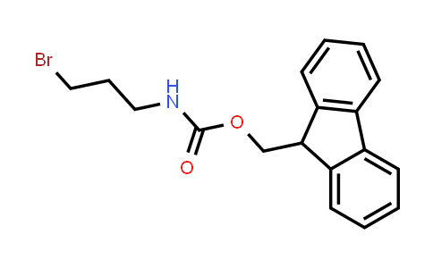 CAS No. 186663-83-2, (9H-Fluoren-9-yl)methyl (3-bromopropyl)carbamate