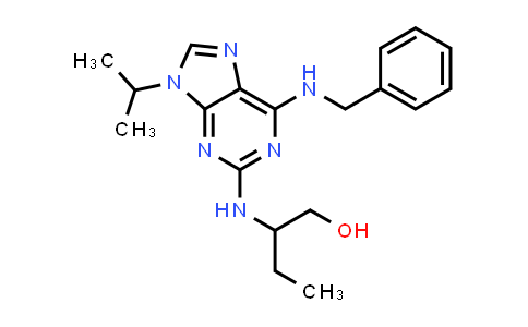 CAS No. 186692-44-4, 2-[[9-(1-Methylethyl)-6-[(phenylmethyl)amino]-9H-purin-2-yl]amino]-1-butanol