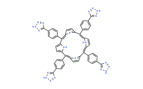 CAS No. 186697-34-7, 5,10,15,20-Tetrakis(4-(2H-tetrazol-5-yl)phenyl)porphyrin