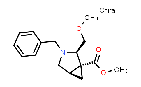 CAS No. 1868104-37-3, Methyl (1R,2R,5R)-3-benzyl-2-(methoxymethyl)-3-azabicyclo[3.1.0]hexane-1-carboxylate
