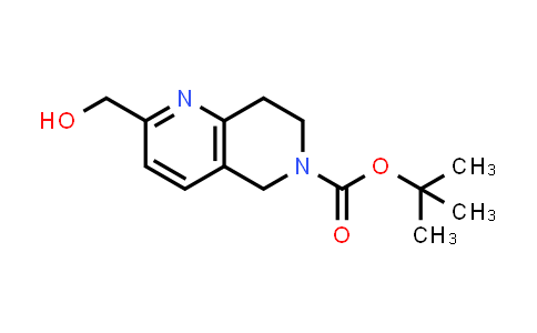 CAS No. 1868106-31-3, 1,6-Naphthyridine-6(5H)-carboxylic acid, 7,8-dihydro-2-(hydroxymethyl)-, 1,1-dimethylethyl ester