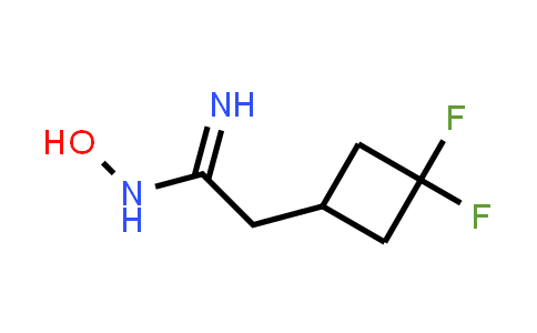 CAS No. 1868894-80-7, 2-(3,3-Difluorocyclobutyl)-N-hydroxyacetimidamide