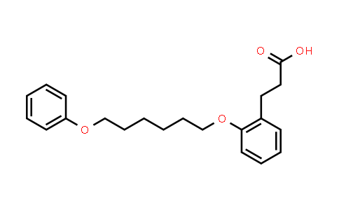 CAS No. 1869035-03-9, 3-(2-((6-Phenoxyhexyl)oxy)phenyl)propanoic acid