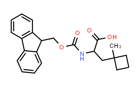 CAS No. 1869480-16-9, 2-({[(9H-Fluoren-9-yl)methoxy]carbonyl}amino)-3-(1-methylcyclobutyl)propanoic acid