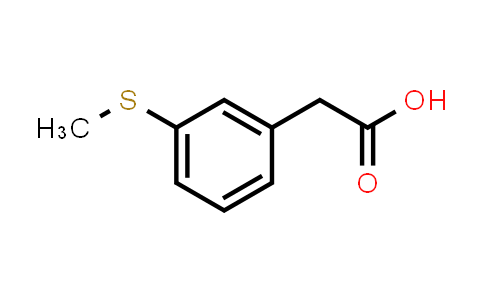CAS No. 18698-73-2, 2-(3-(Methylthio)phenyl)acetic acid