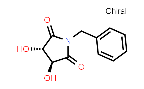 CAS No. 187032-53-7, (3S,4S)-1-Benzyl-3,4-dihydroxypyrrolidine-2,5-dione